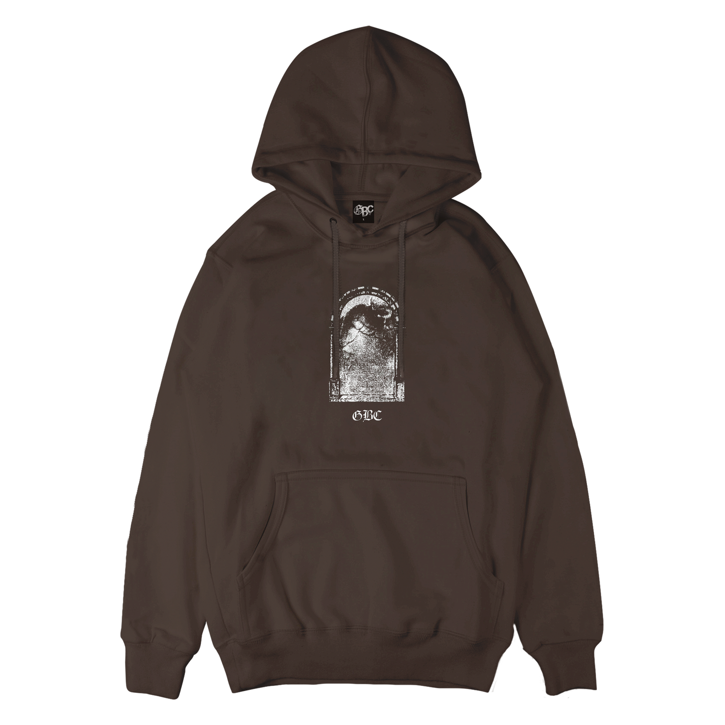 Tombstone Pullover Hooded Sweatshirt (Chocolate)