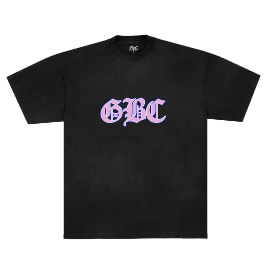 GBC Logo T-Shirt (Black/Pink/Blue)