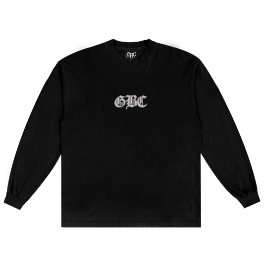 GBC Logo Long Sleeve T-Shirt (Black/White)